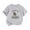 Grey, variant on LNMQLPDBS Girls' Everyday Short Sleeve T-Shirts Cowgirl Letters Graphic Printed Crewneck Tees Toddler Girl Soft Casual Summer Tops White 18-24 Months
