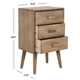 thumbnail image 5 of SAFAVIEH Pomona Solid Classic 3 Drawer Chest, Desert Brown, 5 of 9