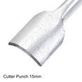 thumbnail image 4 of Arc-Shaped Leather Cutter Punch 15mm Strap End Punch Tools, 4 of 6