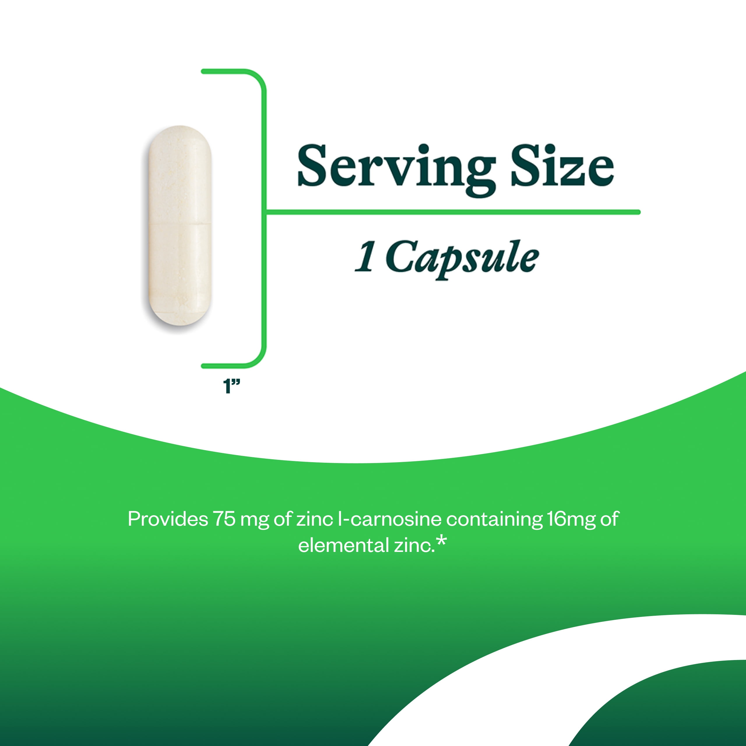 Seeking Health Zinc Carnosine, 60 Vegetarian Capsules