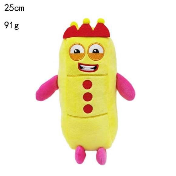 Nummer 1-4 Plush Toy Doll,4pcs Anime Nummer Cute Character 1.2.3.4 Soft Doll (Nummer 1-4) Christmas Gift Birthday Gift Children