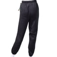 thumbnail image 4 of Fila Women Size Large, Jogger Fleece Drawstring Sweatpants, Black, 4 of 5