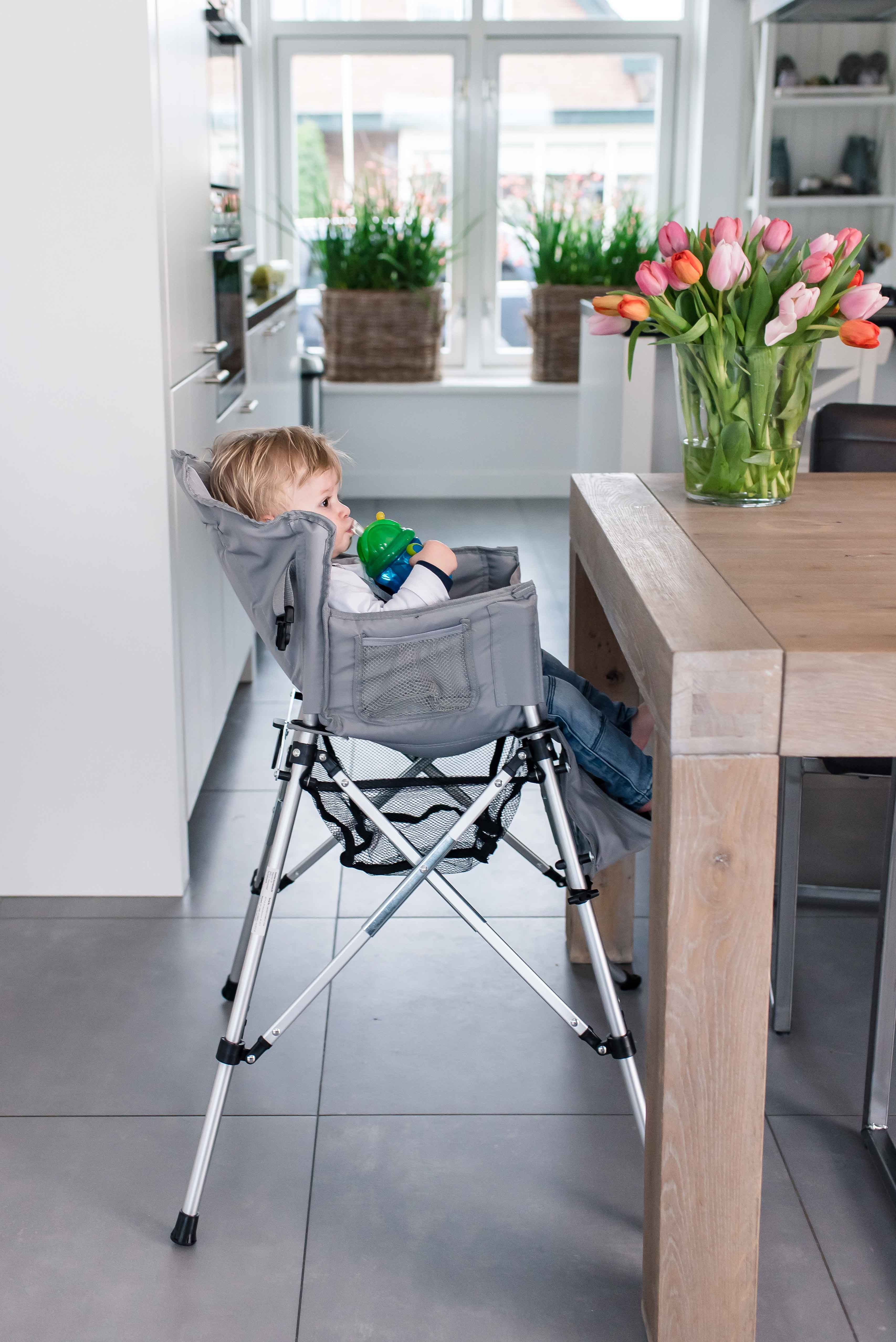 one2stay portable high chair