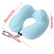 thumbnail image 3 of pstuiky Almohada inflable con forma de joroba|almohada portátil con forma de joroba|almohada inflable para la cabeza y el cuello|almohada de viaje para avión, 3 of 4