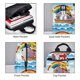 thumbnail image 3 of Fotbe Rainbow Animals on Noah's Ark Mochila Ligera para Hombres y Mujeres - Duradera y Resistente al Agua, Ideal para Escuela, Trabajo, Viajes y Uso Diario, 3 of 7