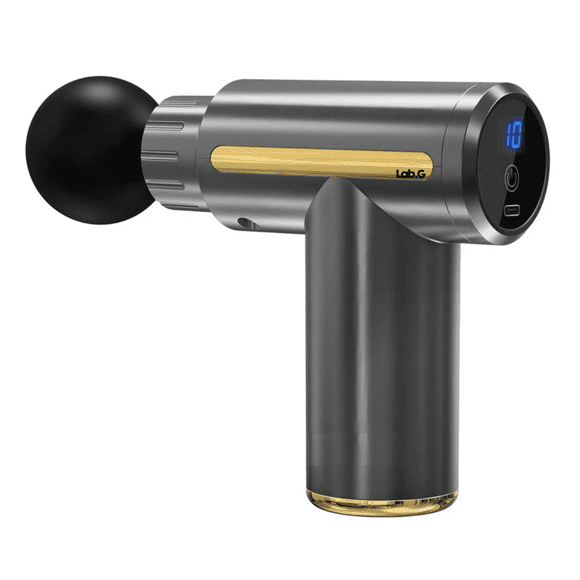 Pistola De Masaje Lab.g Muscular Masajeador Portátil Gris