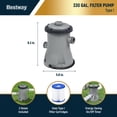 thumbnail image 6 of Bestway Steel Pro MAX 10' x 30" Metal Frame Above Ground Pool Set w/ Filter Pump, 6 of 12