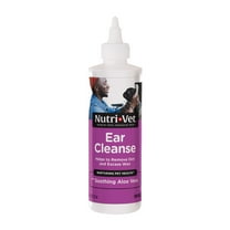 Nutri-Vet Ear Cleanse for Dogs - Ear Cleaner & Deodorizer - Itch Relief- Gentle Formula- 8 oz bottle