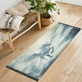 thumbnail image 4 of WOBOGO Fairyland Pegasus Bedside Long Rug Delicate and Soft Modern Indoor Area Decor Non Slip Carpet for Bed Room Corridor Entrance Balcony, 4 of 8