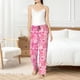 thumbnail image 4 of Balery Love Pantalones de pijama para mujer, pijamas ultraligeros, pantalones de estar por casa-Large, 4 of 6