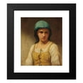thumbnail image 2 of Charles Landelle 15x17 Black Modern Framed Museum Art Print Titled - The Young Peasant (1872), 2 of 5