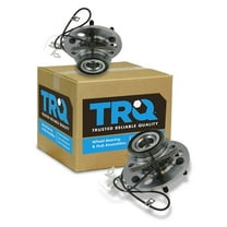 TRQ Front Wheel Hub & Bearing Pair Set for Chevy K1500 Pickup Tahoe w/ ABS 4WD BHA53304 Fits select: 1995-1999 CHEVROLET GMT-400, 1995-2000 CHEVROLET TAHOE