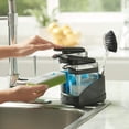 thumbnail image 2 of Casabella Sink Sider Duo With Sponge Storage for Dish Soap & Hand Soap, Black, 2 of 6