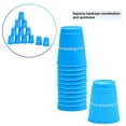 thumbnail image 4 of Gobelets Empilables Rapides - Ensemble de 12 Gobelets Empilables pour Sport - par Trademark Innovations (Bleu), 4 of 4