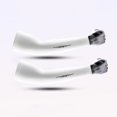 thumbnail image 2 of Men & Women Sports Trail Cooling Arm Sleeves – Breathable, UV Sun Protection, Sports Arm Sleeves Compression Sleeves 1 Pair White L(L), 2 of 4