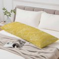 thumbnail image 6 of Yellow Botanical Body Pillow Cover 20 x 60 Inch Decorative Pillow Cover Vintage Floral Plants Branch Lumbar Pillowcase Seasonal Rectangle Cushion Case for Couch Sofa Bed Living Room, 6 of 9