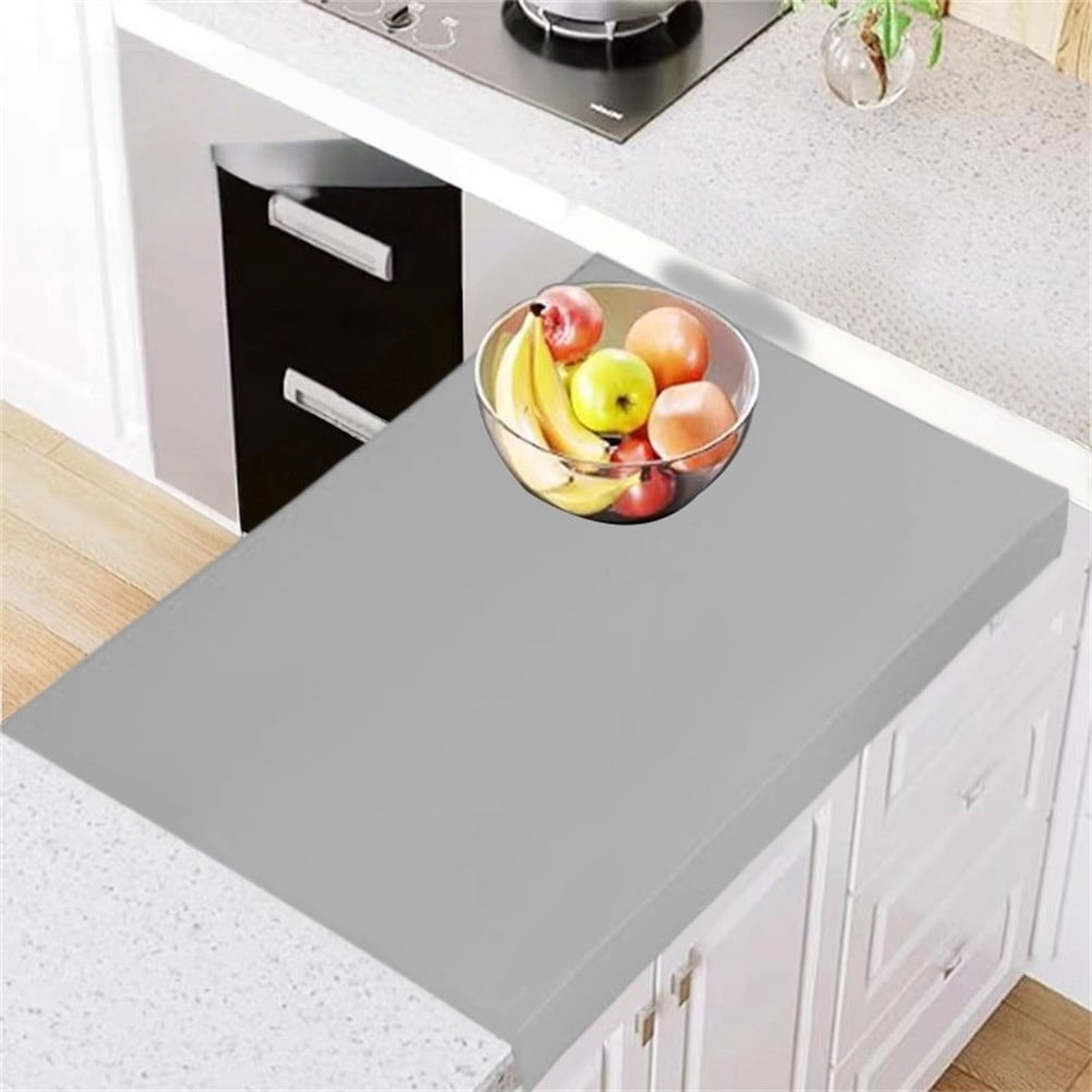 Silicone Heat Resistant Kitchen Counter Mat Edge Protection Baking Pad 71x50cm