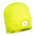 thumbnail image 3 of Portwest Mens Beanie Hat LED Head Light USB Rechargeable Warm Work Comfort B029, 3 of 3