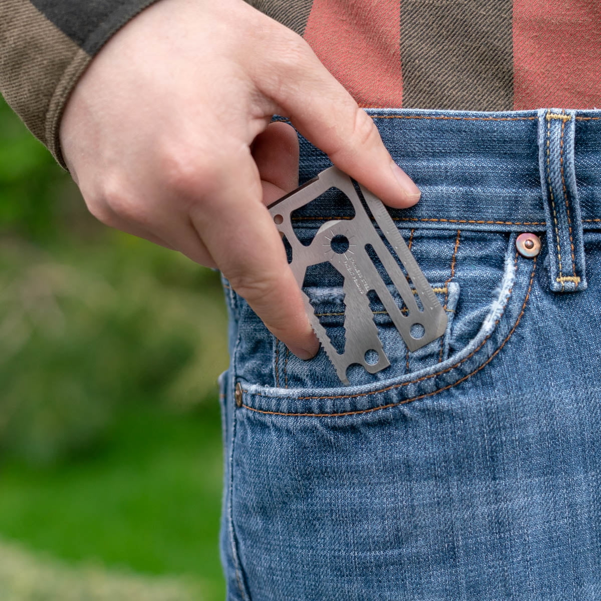 Wallet Wizard 26 Tools With 17 Functions Credit Card Sized Multitool - 5 Pack