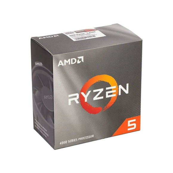 Procesador AMD Ryzen 5 4500 de Cuarta Generación, 3.6 GHz hasta 4.1 AMD 100-100000644BOX