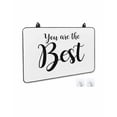 thumbnail image 2 of nqOlkjepod Large Induction Cooktop Protector Mat 28.5"x20.5", You Are The Best Stove Top Covers for Electric Stove, Black Words Decorative Stove Burner Cover Mats, Glass Top Stove Cover, 2 of 8