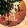 thumbnail image 5 of FMSHPON Halloween Flags Xmas Christmas Tree Skirt Stand Mat for Holiday Party Decoration Indoor Outdoor 36 inches, 5 of 6