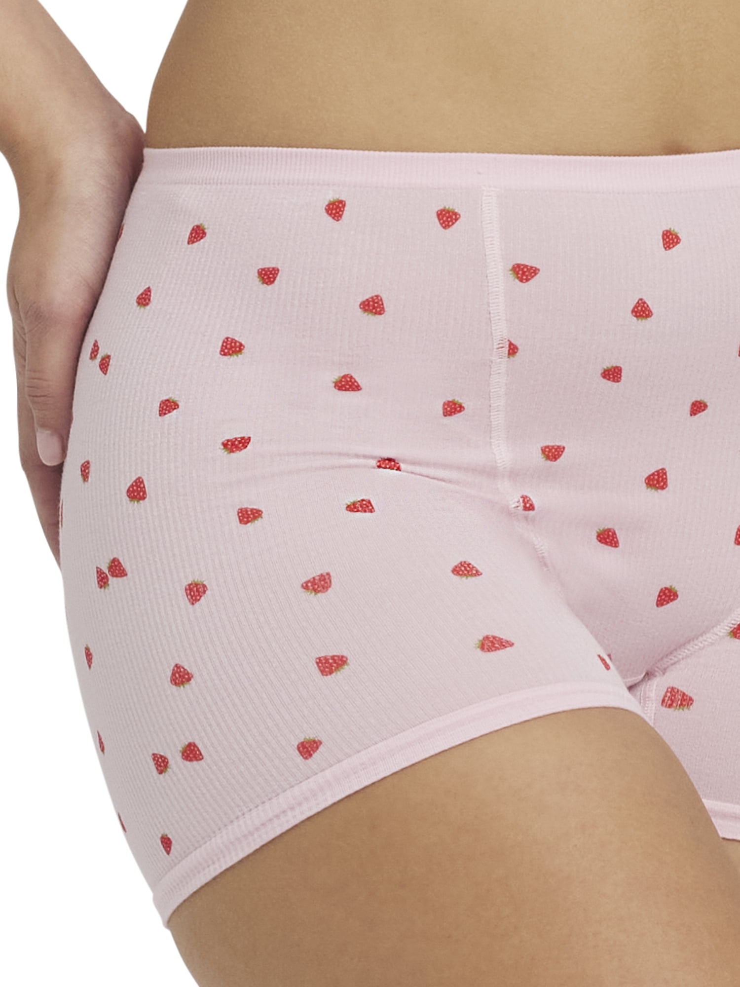 Mills by Millie Bobby Brown Women's Softie Ribbed Shortie Panties, Sizes XS-XXXL