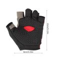 thumbnail image 1 of Gant Demi-Doigt, Gants de Cyclisme Multifonctions pour les Sports de Plein Air, 1 of 8
