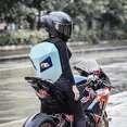 thumbnail image 3 of Smart LED Waterproof Motorcycle Backpack Hard Shell App-Control Display - Light, 3 of 10