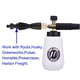 thumbnail image 2 of Foam Cannon M MINGLE con botella de 1 litro y 5 puntas de boquilla, 2 of 8