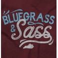 thumbnail image 2 of Kentucky Bluegrass Sass Funny Cute Womens Slim Fit Graphic Tee Brisco Brands S, 2 of 2
