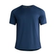 thumbnail image 5 of Athletic Works Men's Mesh Striped Tee with Short Sleeves, Size S-3XL, 5 of 5