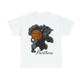 thumbnail image 3 of Vintage Panthers Basketball T-shirt, Panther Mascot School Spirit Shirt White XL, 3 of 6