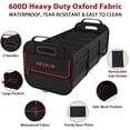 thumbnail image 2 of NEXPOW Organizador de Maletero de Auto, Organizador de SUV Plegable de 95 L, Compartimento Múltiple, Caja de Almacenamiento de Auto con 2 Correas Ajustables para Mujer y Hombres, 2 of 8
