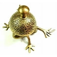 thumbnail image 2 of Antique Brass Frog Bell Hotel Counter Reception Desk Bell Decor Nautical Gift, 2 of 5