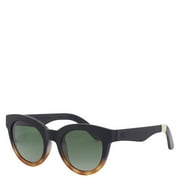 Toms 10011211: Womens Florentin Matte Black/Honey Tortoise Fade Polar Sunglasses
