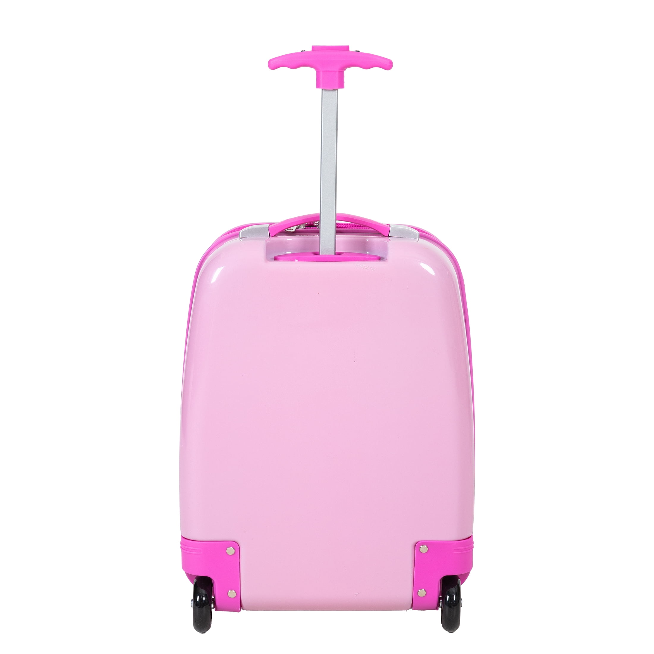 Disney Lilo and Stitch Kid's 16" Carry On Hardside Luggage Spinner -Pink