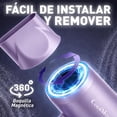 thumbnail image 3 of Secadora de Cabello 1500W Bluelander con Tecnología Iónica y Multiplicadora de Aire, 2 Velocidades y 4 Ajustes de Calor, Lavanda, 3 of 5