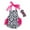 Black, variant on Weebloom Baby Girl Romper Halter Bodysuit Rose Prints Lace Fashion Newborn Clothes With Headbands Girls Outfit Black 6-12 Years