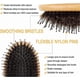 thumbnail image 2 of Natural Bristle Hair Brush for Women and Men, Detangling Hairbrush, Styling Tool, 2 of 5
