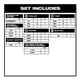 thumbnail image 3 of Juego De 26 Piezas Puntas Phillips  Milwaukee 48324408 Milwaukee 48324408, 3 of 9
