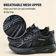 thumbnail image 3 of CHICVOMEY Platform Sneakers for Women Comfortable Lace-Up Sneakers Lightweight Versatile Walking Shoes Ideal for Daily Wear and Walking, 3 of 8