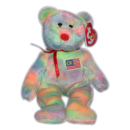 Ty Beanie Baby: Wirabear the Bear - Malaysia Exclusive | Stuffed Animal | MWMT price history on PriceWatchPro