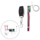 thumbnail image 1 of 433MHz 12V mini interruptor de control remoto inalámbrico receptor 1 drap ANTENA BLANCA, 1 of 9