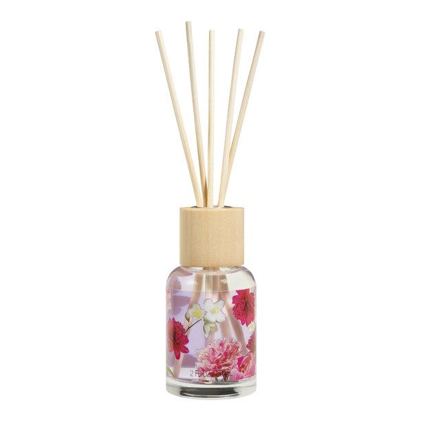 Love & Nature Jasmine & Peony Vegan Reed Diffuser with Essential Oils