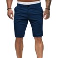 thumbnail image 2 of Short de Golf Slim Fit Décontracté Été Léger en Coton Stretch Pants for Men, 2 of 7