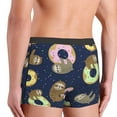 thumbnail image 5 of Bingfone Sloth With Donuts Men'S Underwear - Casual Stretch Boxer Briefs-Small, 5 of 9