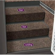 presto fit 50071 13.5 in. step huggers for rv stair - sierra brown