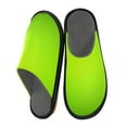 thumbnail image 2 of IAUYY Memory Foam House Slippers Suitable for Both Men and Women. Comfortable, Anti-Slip Plush Flat-Bottomed Slippers The Best Holiday Gift Lime Green Background, 2 of 9
