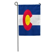 KDAGR Denver Flag of Colorado in United States Boulder Allegiance America Garden Flag Decorative Flag House Banner 28x40 inch